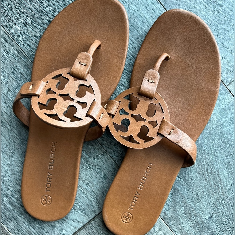 TORY BURCH | Miller Soft Sandal Bourbon